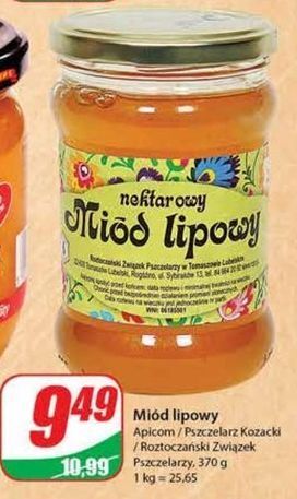 Dino Miód lipowy apicom oferta