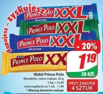 Dino Wafelek orzechowy prince polo xxl oferta