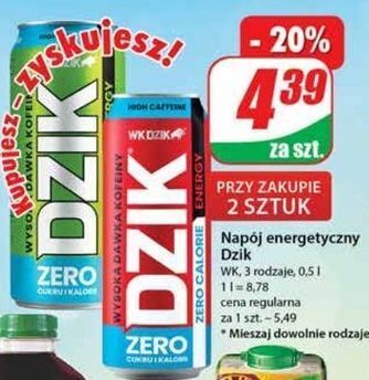 Dino Napój energetyczny tropic wk dzik oferta