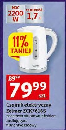 Auchan Czajnik zck 7616s zelmer oferta