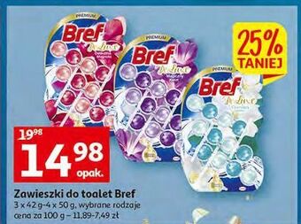 Auchan Zawieszka do wc delikatna magnolia bref deluxe oferta