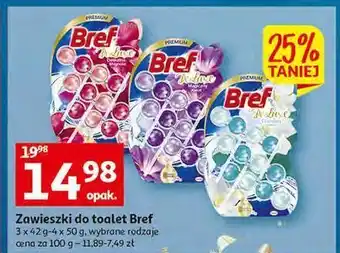 Auchan Zawieszka do wc magiczny kwiat bref deluxe oferta