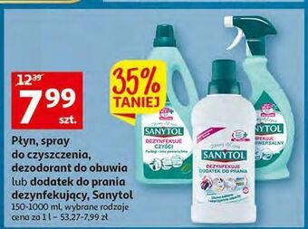 Auchan Dezodorant do obuwia sanytol oferta
