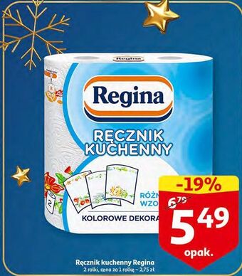 Auchan Ręcznik kuchenny kolorowe dekoracje regina oferta