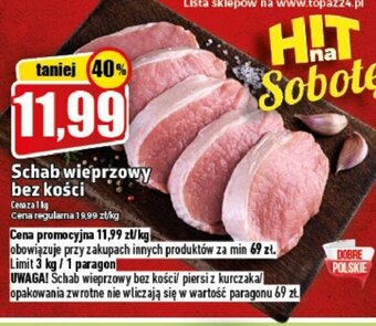 Topaz Schab wieprzowy bez kości oferta
