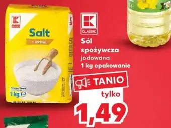 Kaufland Sól spożywcza 1kg oferta