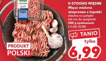 Kaufland K-STOISKO MIĘSNE Mięso mielone wieprzowe z łopatki 500g oferta