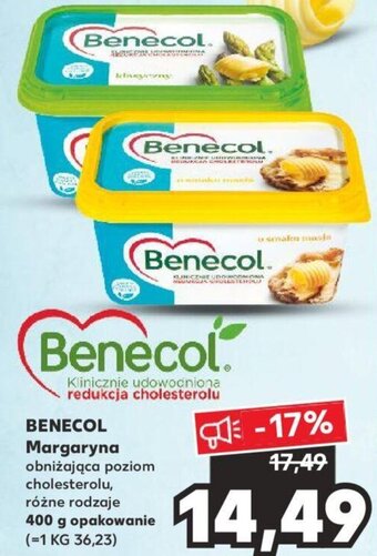 Kaufland BENECOL Margaryna 400g oferta
