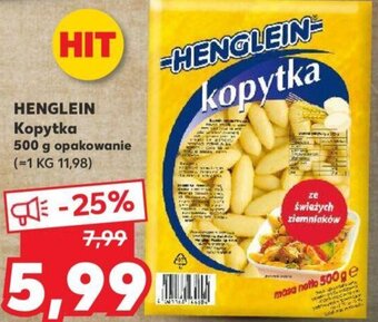 Kaufland HENGLEIN Kopytka 500g oferta