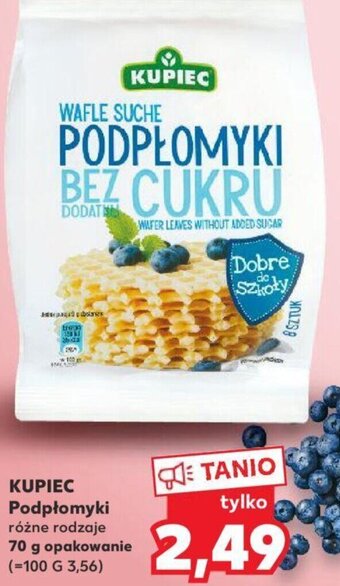 Kaufland KUPIEC Podpłomyki 70g oferta