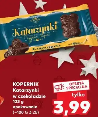 Kaufland KOPERNIK Katarzynki w czekoladzie 123g oferta