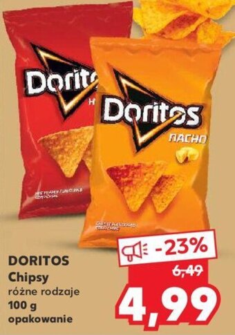 Kaufland DORITOS Chipsy 100g oferta