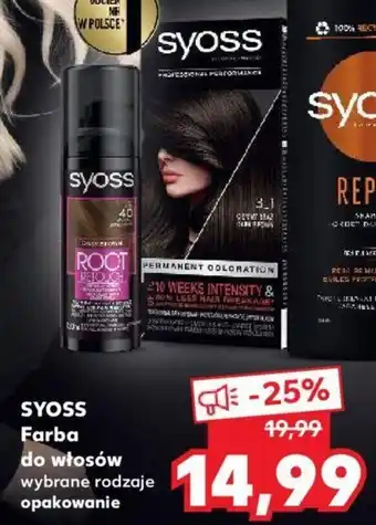 Kaufland SYOSS Farba do włosów oferta