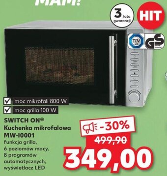 Kaufland SWITCH ON Kuchenka mikrofalowa MW-I0001 oferta