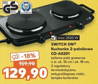 Kaufland SWITCH ON Kuchenka 2-palnikowa CO-A0201 oferta
