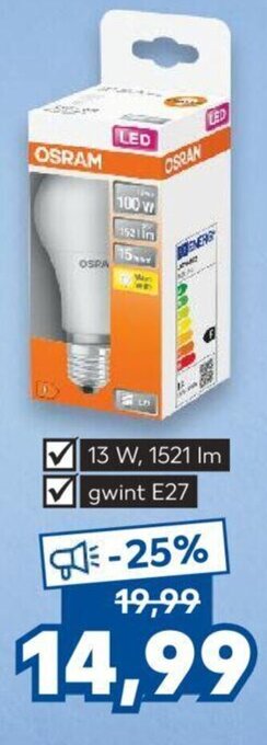 Kaufland OSRAM Lampa LED oferta