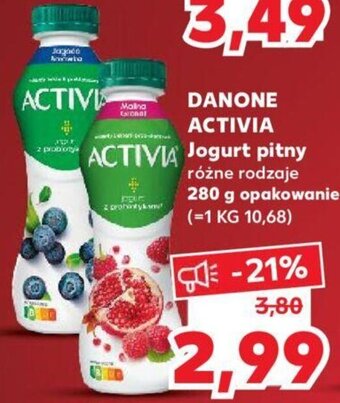 Kaufland DANONE ACTIVIA Jogurt pitny 280g oferta