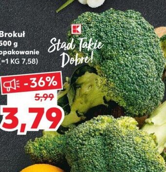 Kaufland Brokuł 500g oferta