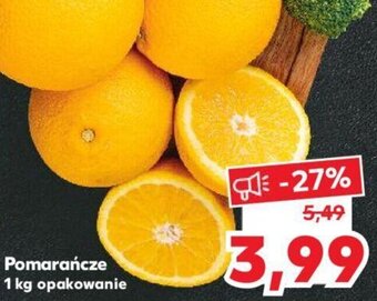 Kaufland Pomarańcze 1kg oferta