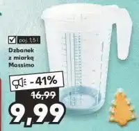 Kaufland Dzbanek z miarką massimo 1.5 l oferta