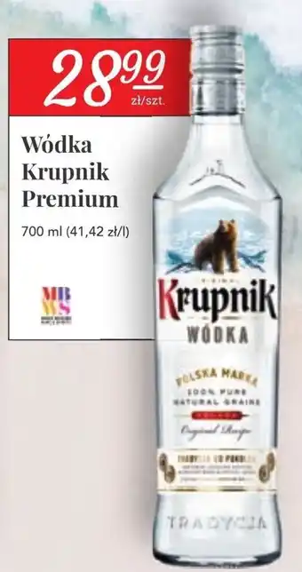 Stokrotka Wódka Krupnik 700ml oferta