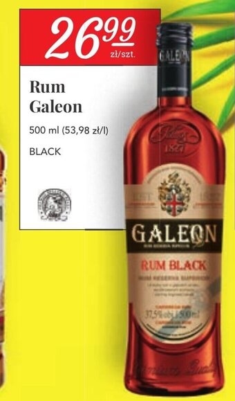 Stokrotka Rum Galeon 500ml oferta