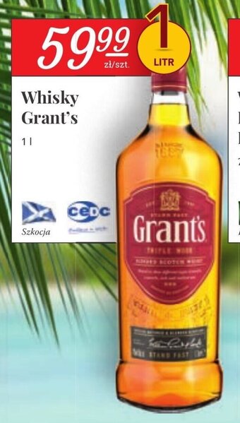 Stokrotka Whisky Grant's 1l oferta