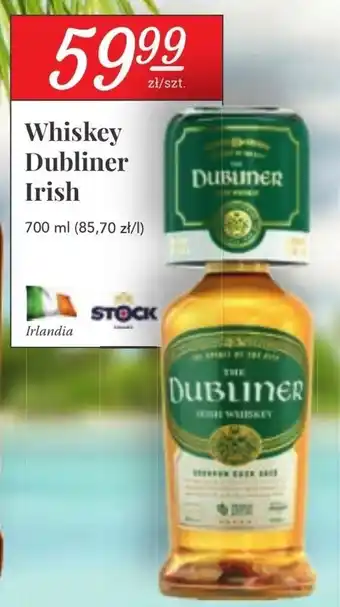 Stokrotka Whiskey Dubliner Irish 700ml oferta