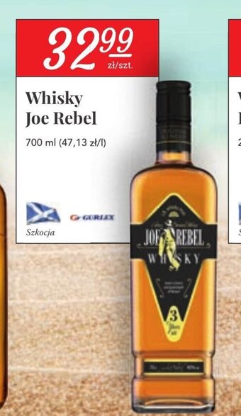 Stokrotka Whisky Joe Rebel 700ml oferta