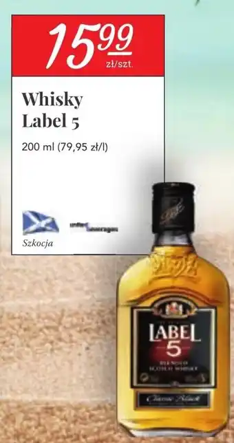 Stokrotka Whisky Label 5 oferta