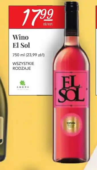 Stokrotka Wino El Sol 750ml oferta