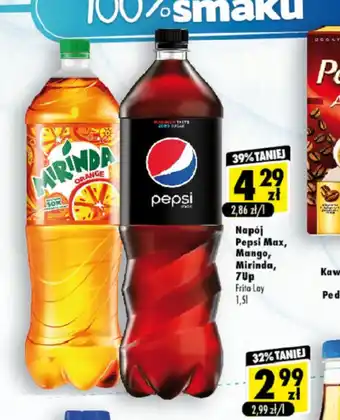 Premium Nasz Sklep Napój Pepsi Max, Mango, Mirinda, 7Up 1,5l oferta