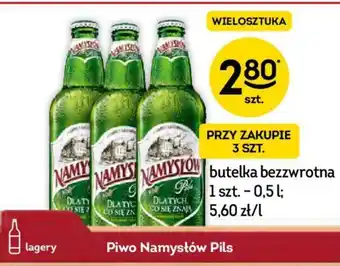 Żabka Piwo Namysłów 500ml oferta