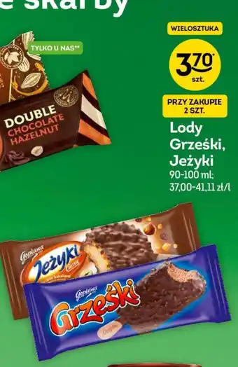 Żabka Lody Grześki, Jeżyki 90-100ml oferta