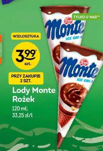Lody Monte Rożek 120ml
