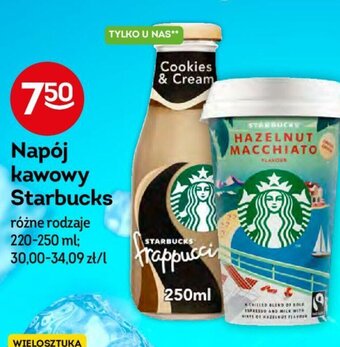Żabka Napój kawowy Starbucks 220-250ml oferta