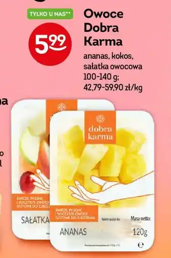 Żabka Owoce Dobra Karma 100-140g oferta