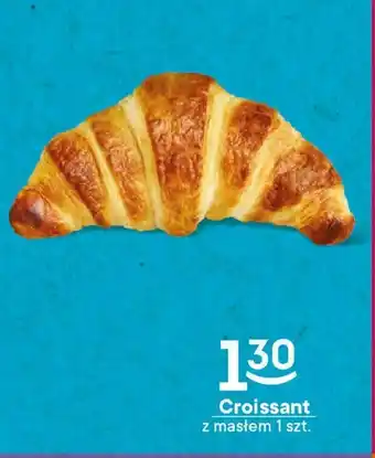 Croissant z masłem