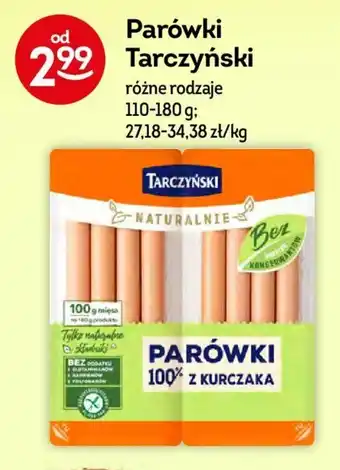 Żabka Parówki Tarczyński 110-180g oferta