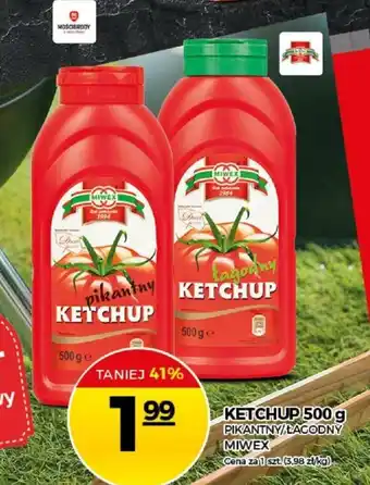 Topaz Ketchup 500g oferta
