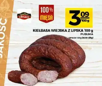 Topaz Kiełbasa wiejska z lipska 100g oferta