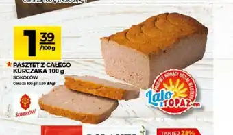 Topaz Pasztet z całego kurczaka 1kg oferta