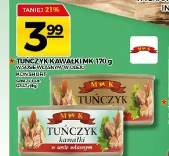 Topaz Tuńczyk kawałki 170g oferta