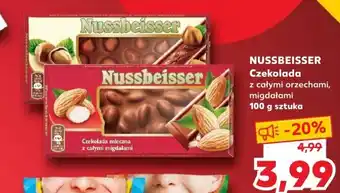 Kaufland Czekolada Nussbeisser 100g oferta