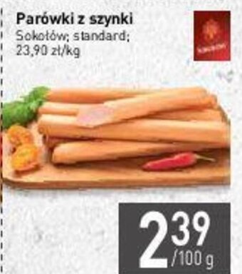 Stokrotka Sokołów Parówki z szynki 100g oferta
