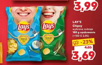 Kaufland Chipsy Lay's 180g oferta