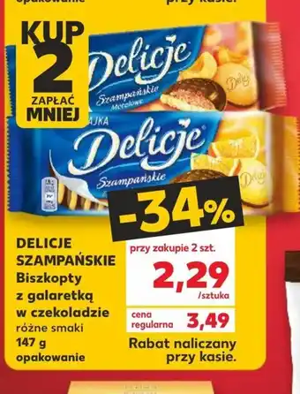 Kaufland Ciastka Delicje 147g oferta