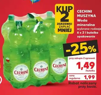 Kaufland Woda mineralna Muszyna 2l oferta