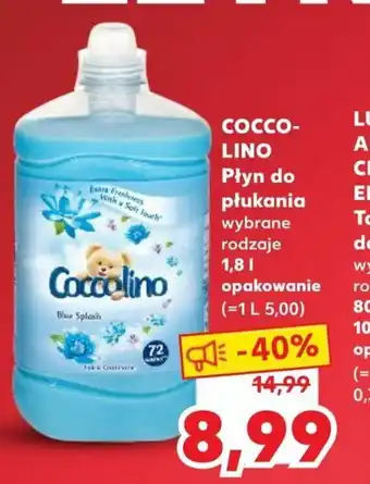 Kaufland Płyn do płukania Coccolino 1,8l oferta