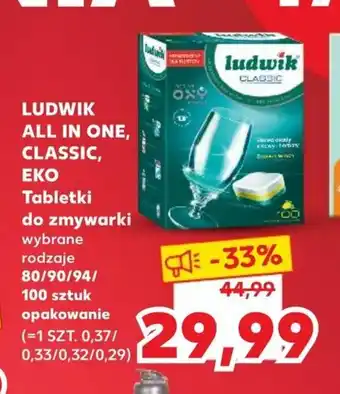 Kaufland Ludwik All In One Classic tabletki do zmywarki oferta